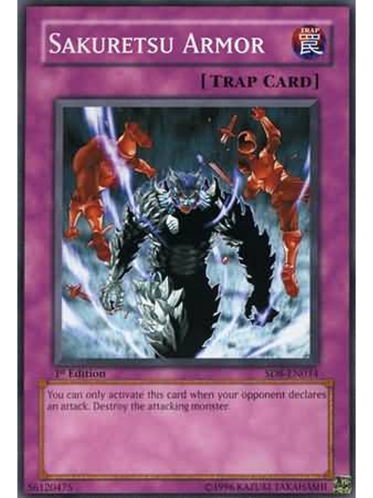 Sakuretsu Armor - SD8-EN034 - Common 1st Edition 1