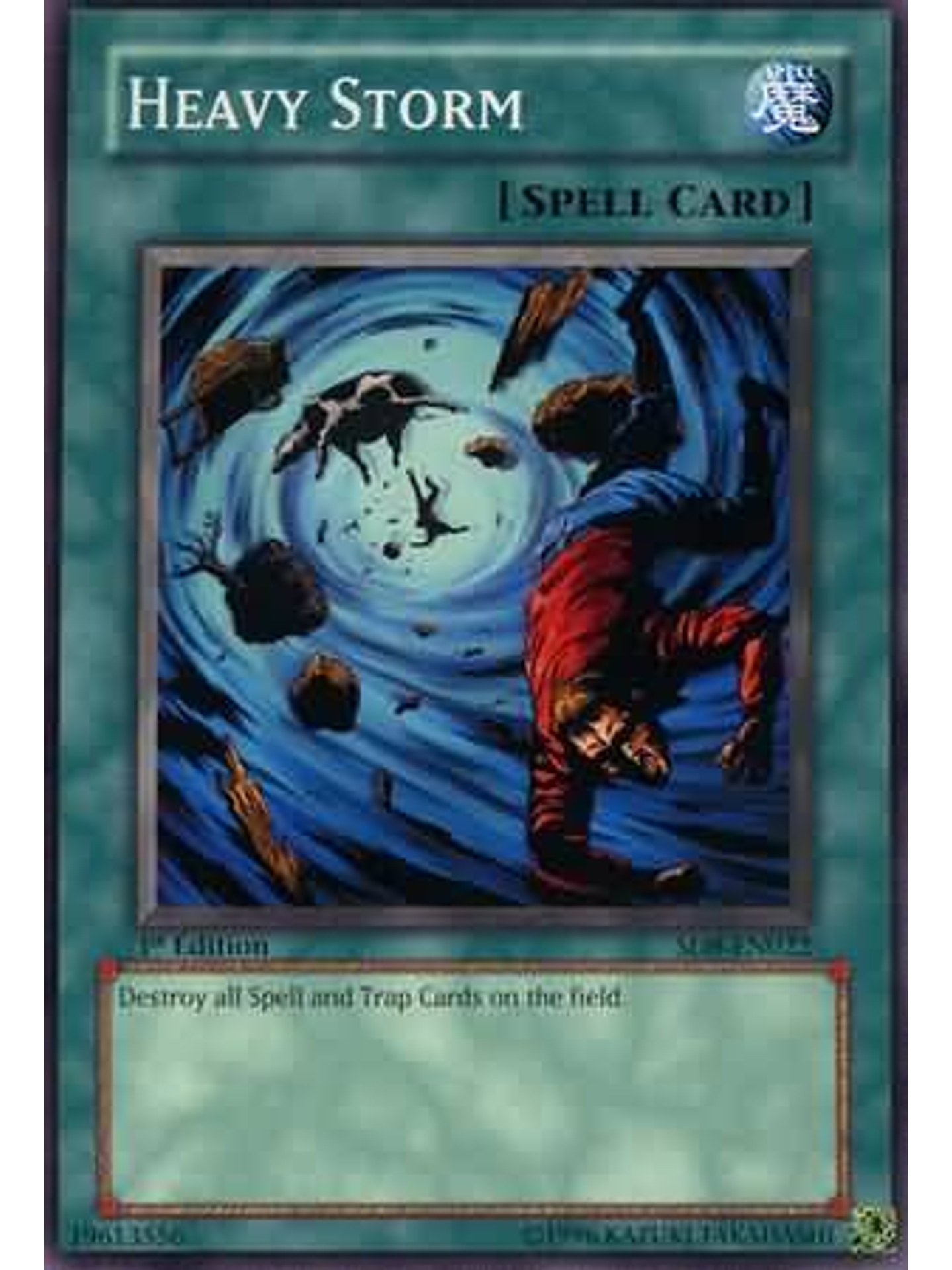 Heavy Storm - SD8-EN022 - Common 1st Edition 1