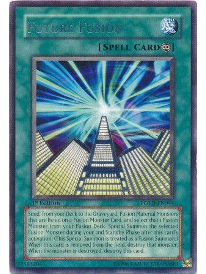 Future Fusion - POTD-EN044 - Rare 1st Edition 1