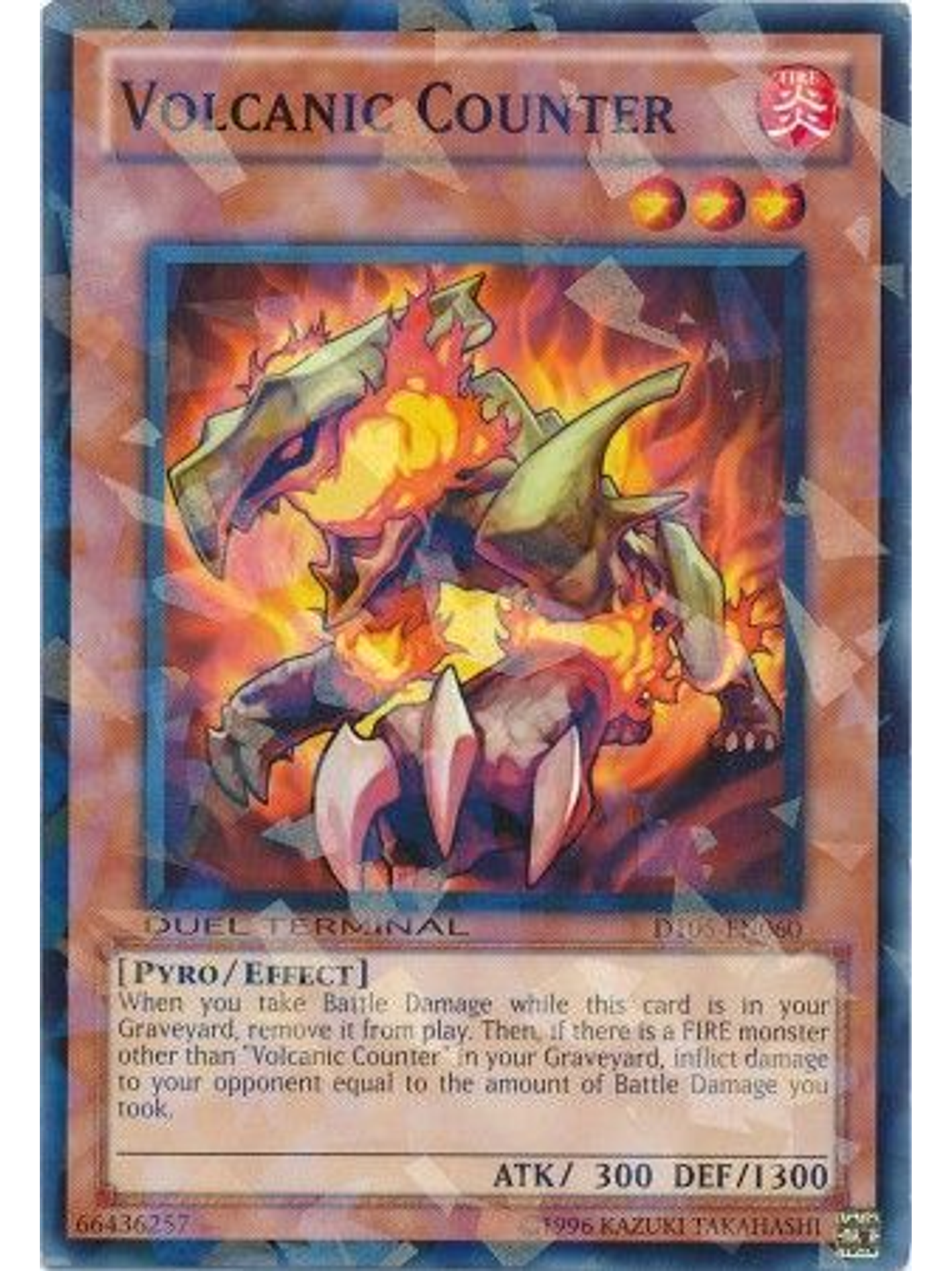 Volcanic Counter - DT05-EN060 - Normal Parallel Rare 1