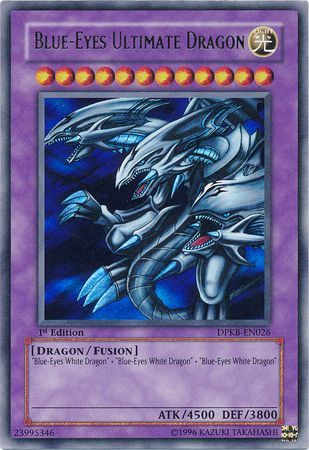 Blue-Eyes Ultimate Dragon - DPKB-EN026 - Ultra Rare Unlimited