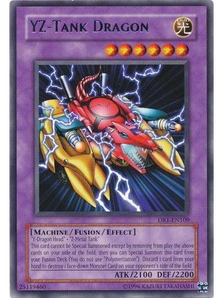 YZ-Tank Dragon - DR1-EN109 - Rare 1