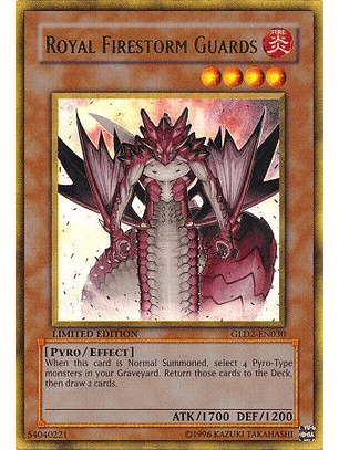 Royal Firestorm Guards - GLD2-EN030 - Gold Rare