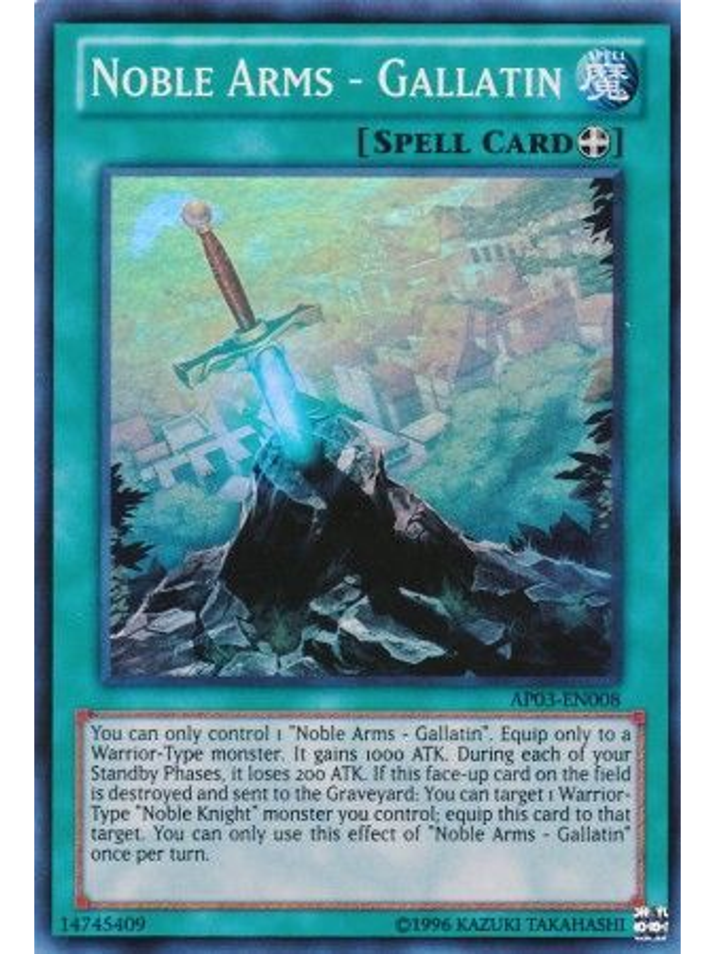 Noble Arms - Gallatin - AP03-EN008 - Super Rare 1