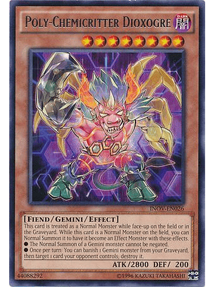 Poly-Chemicritter Dioxogre - INOV-EN026 - Rare Unlimited