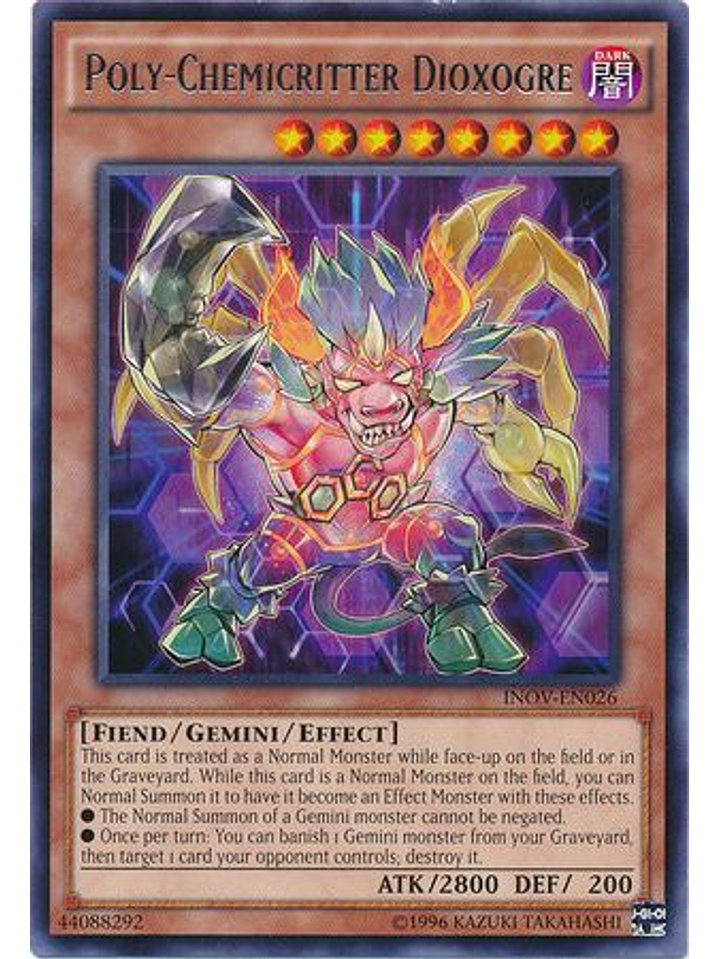 Poly-Chemicritter Dioxogre - INOV-EN026 - Rare Unlimited 1