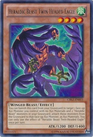 Heraldic Beast Twin-Headed Eagle - CBLZ-EN015 - Rare Unlimited