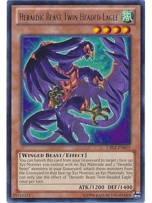 Heraldic Beast Twin-Headed Eagle - CBLZ-EN015 - Rare Unlimited