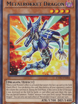 Metalrokket Dragon - EXFO-EN008 - Rare Unlimited