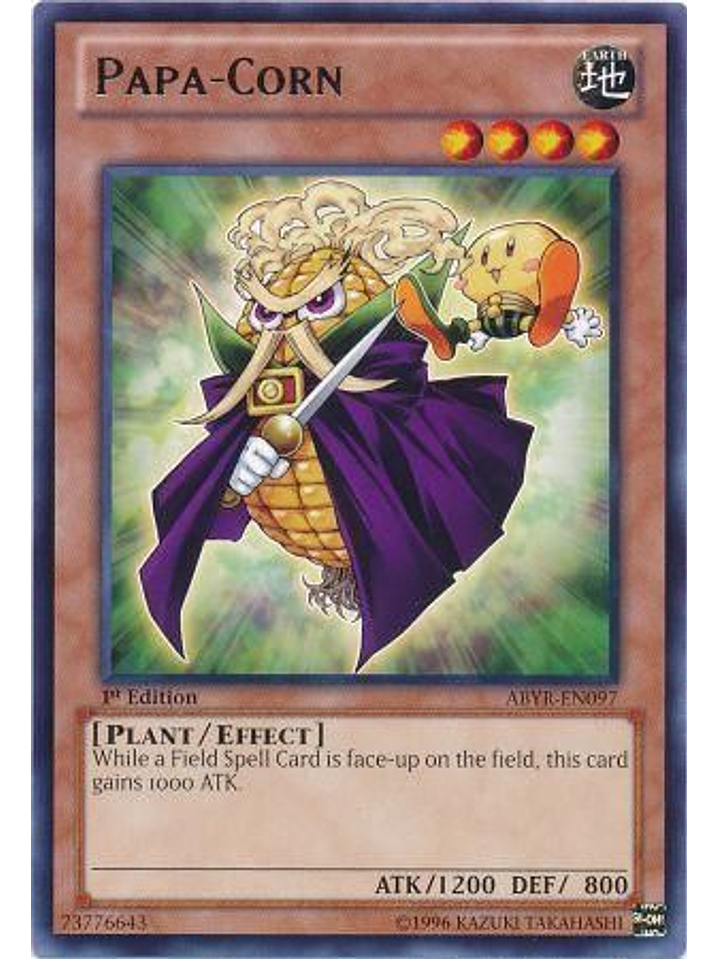 Papa-Corn - ABYR-EN097 - Rare 1st Edition 1