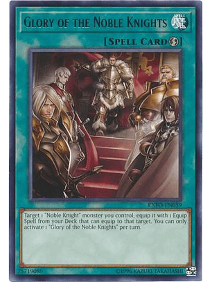 Glory of the Noble Knights - EXFO-EN059 - Rare Unlimited