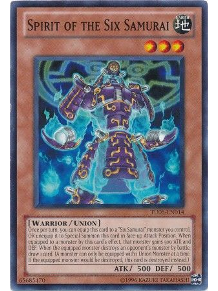 Spirit of the Six Samurai - TU05-EN014 - Common 1