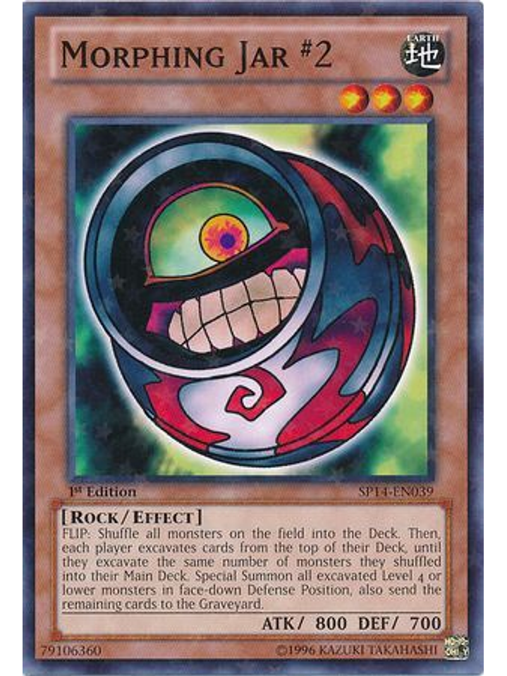 Morphing Jar #2 - SP14-EN039 - Starfoil Rare 1st Edition 1