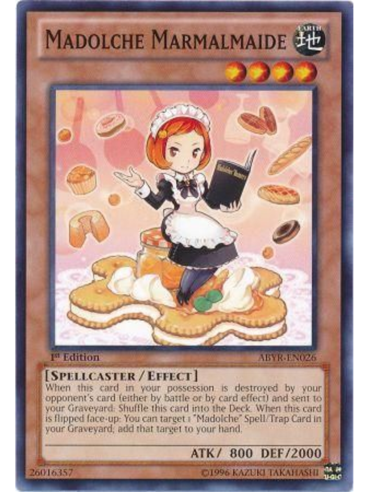 Madolche Marmalmaide - ABYR-EN026 - Common 1st Edition 1