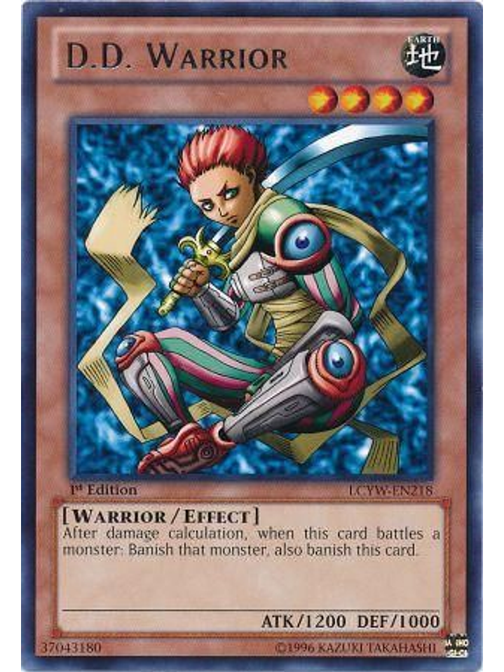 D.D. Warrior - LCYW-EN218 - Rare 1st Edition 1