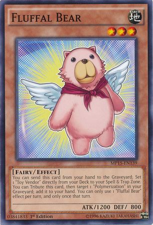 Fluffal Bear - MP15-EN139 - Common 1st Edition