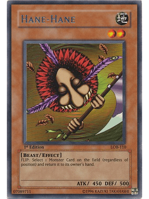 Hane-Hane - LOB-110 - Rare 1st Edition