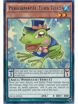 Performapal Turn Toad - DUEA-EN010 - Rare Unlimited