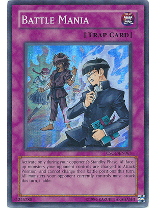 Battle Mania - CSOC-EN063 - Super Rare Unlimited