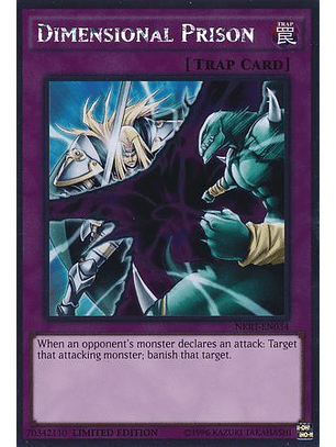 Dimensional Prison - NKRT-EN034 - Platinum Rare 1st Edition