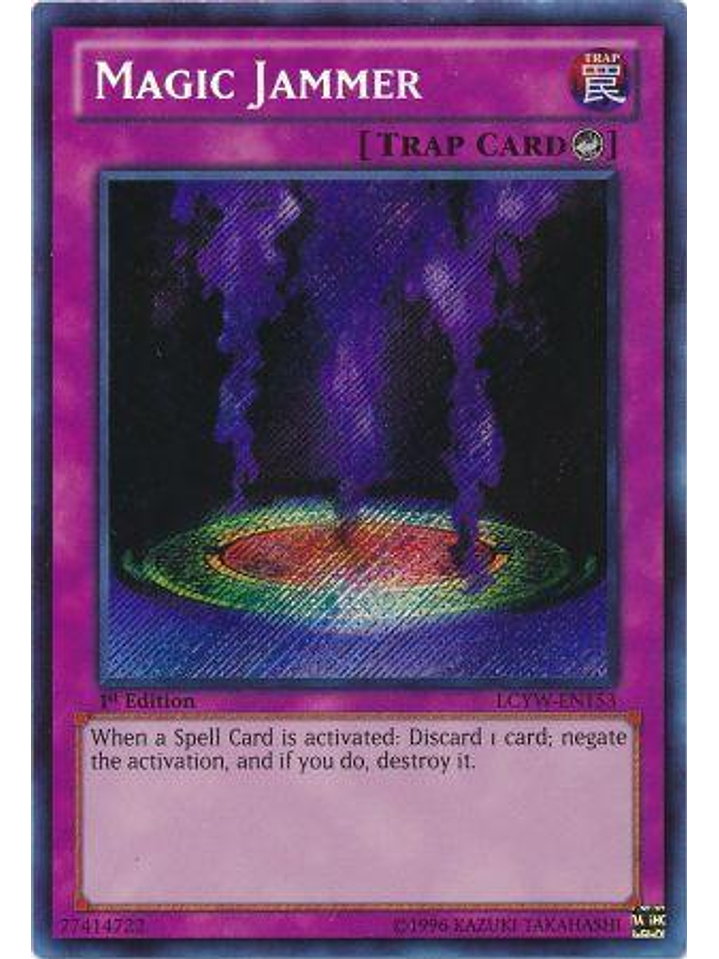 Magic Jammer - LCYW-EN153 - Secret Rare 1st Edition 1