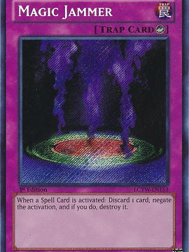 Magic Jammer - LCYW-EN153 - Secret Rare 1st Edition