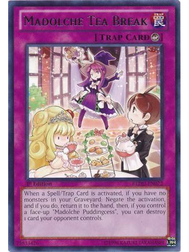 Madolche Tea Break - REDU-EN072 - Rare 1st Edition 1