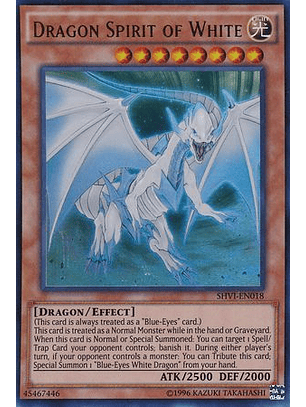 Dragon Spirit of White - SHVI-EN018 - Ultra Rare Unlimited