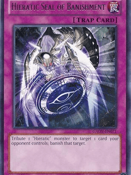 Hieratic Seal of Banishment - GAOV-EN071 - Rare Unlimited