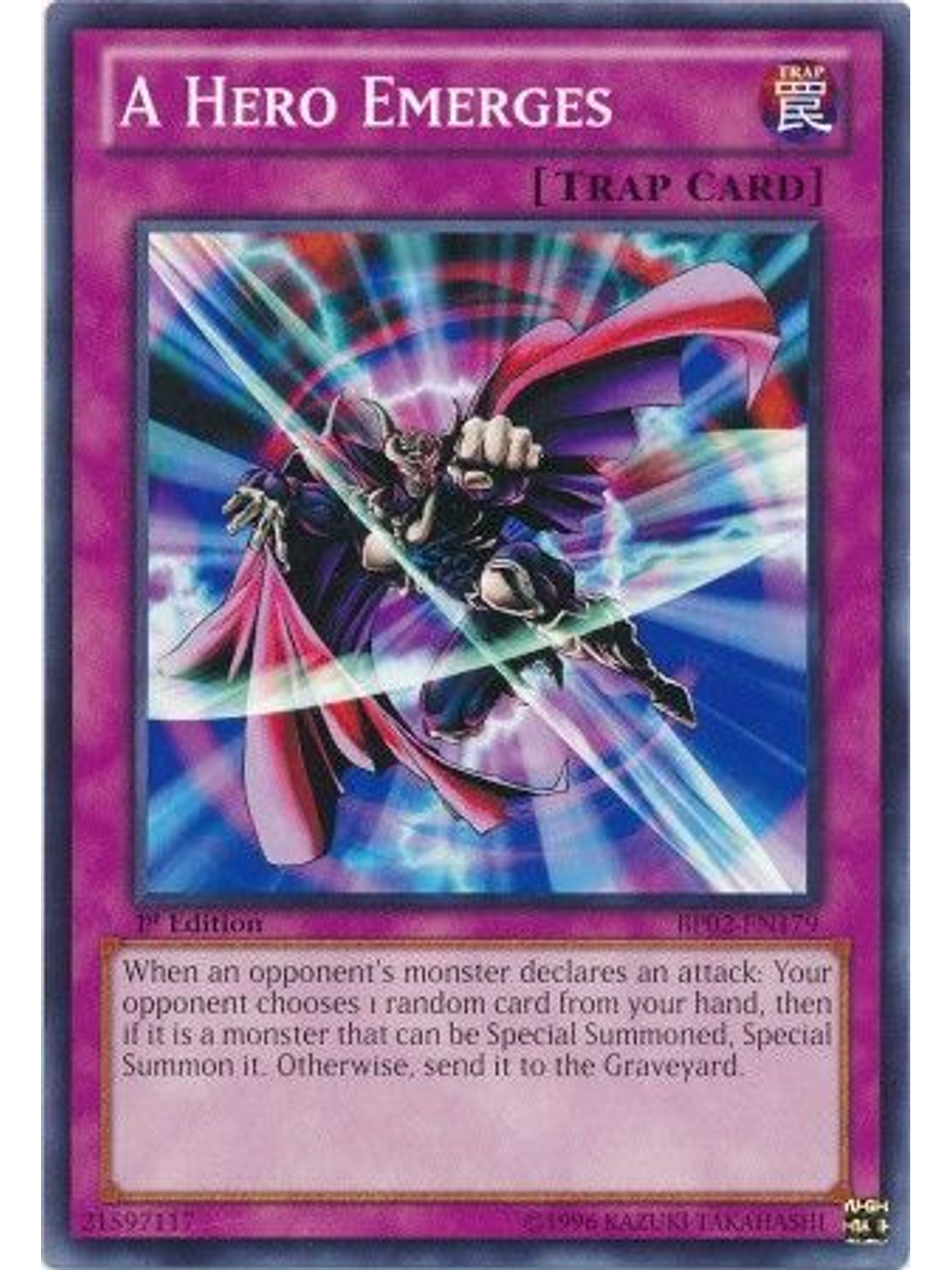 A Hero Emerges - BP02-EN179 - Common 1st Edition 1