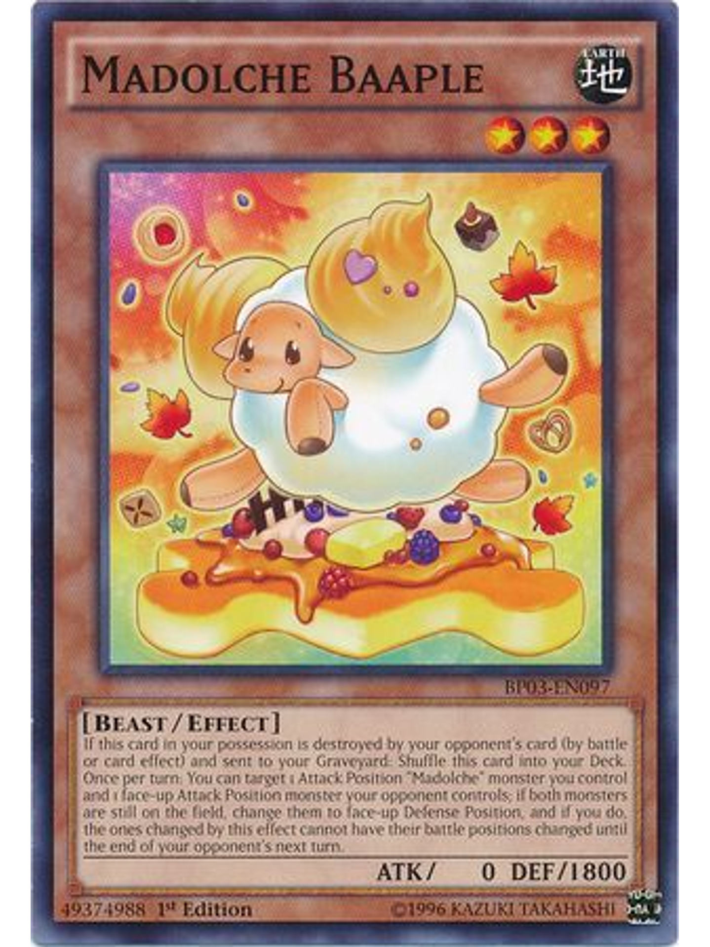 Madolche Baaple - BP03-EN097 - Common 1st Edition 1