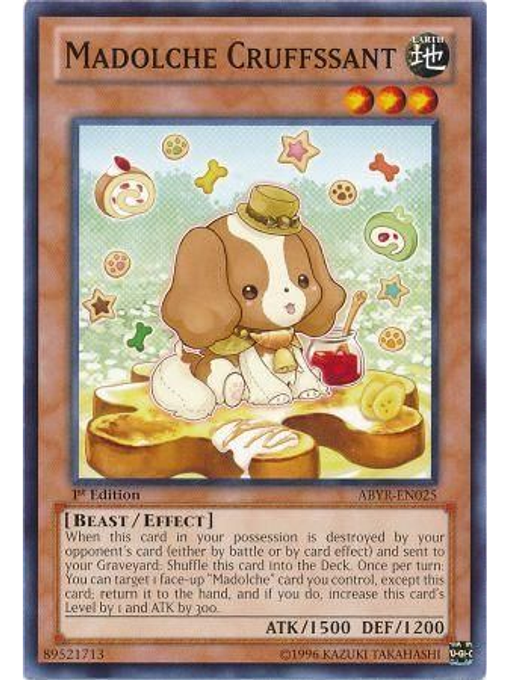 Madolche Cruffssant - ABYR-EN025 - Common 1st Edition 1
