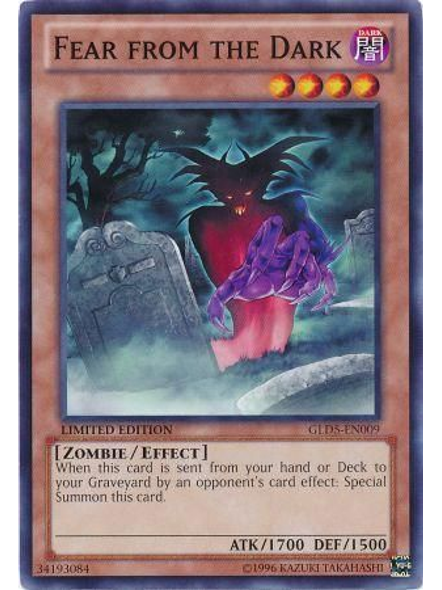 Fear from the Dark - GLD5-EN009 - Common 1