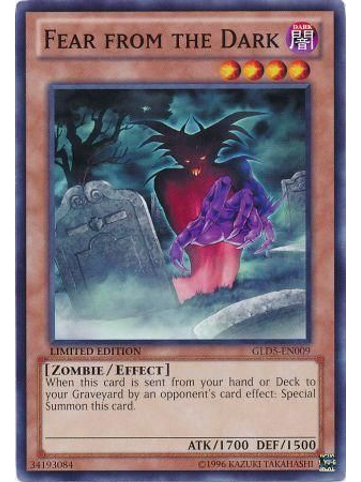 Fear from the Dark - GLD5-EN009 - Common 1