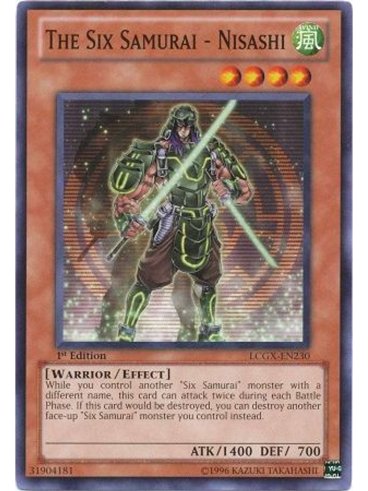 The Six Samurai - Nisashi - LCGX-EN230 - Common 1st Edition 1