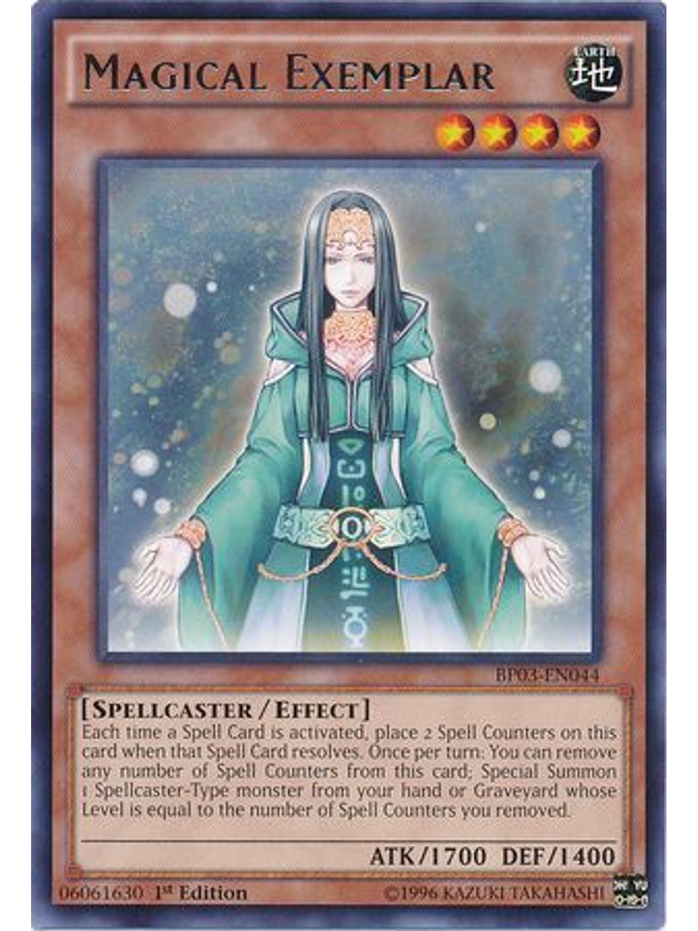 Magical Exemplar - BP03-EN044 - Rare 1st Edition 1