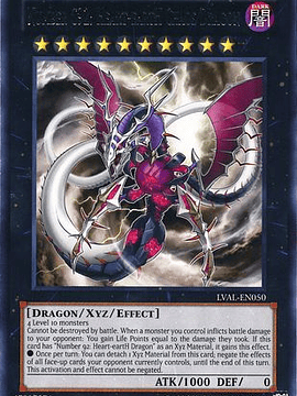 Number C92: Heart-eartH Chaos Dragon - LVAL-EN050 - Rare Unlimited