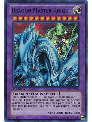 Dragon Master Knight - LCYW-EN050 - Super Rare 1st Edition