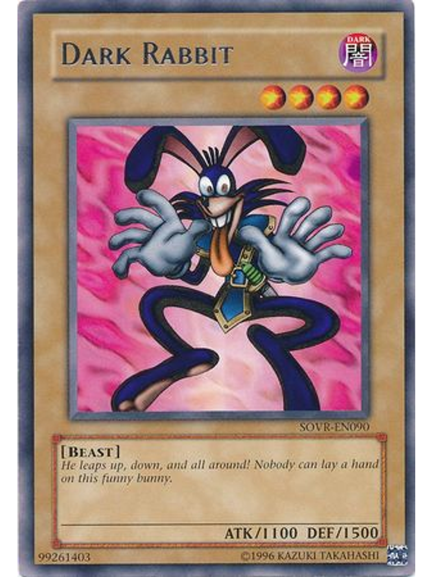 Dark Rabbit - SOVR-EN090 - Rare Unlimited 1