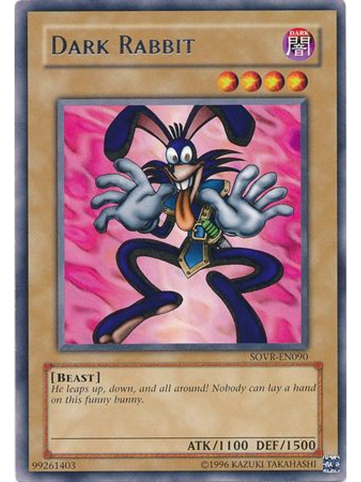 Dark Rabbit - SOVR-EN090 - Rare Unlimited 1
