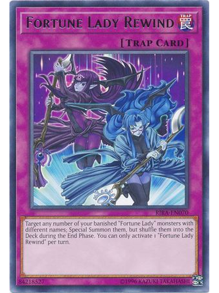 Fortune Lady Rewind - RIRA-EN070 - Rare Unlimited 1