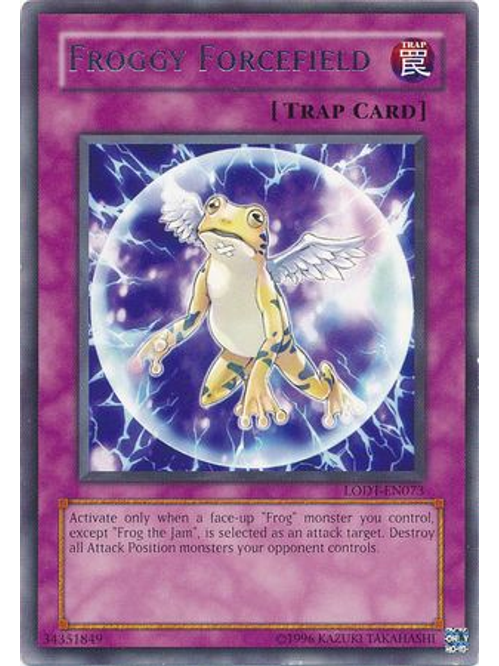 Froggy Forcefield - LODT-EN073 - Rare Unlimited 1