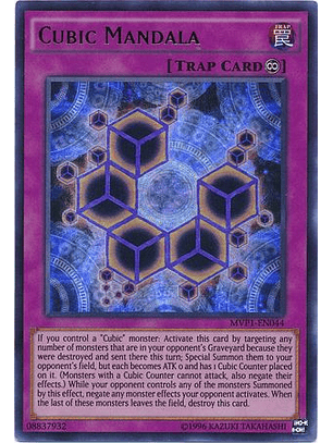 Cubic Mandala - MVP1-EN044 - Ultra Rare Unlimited