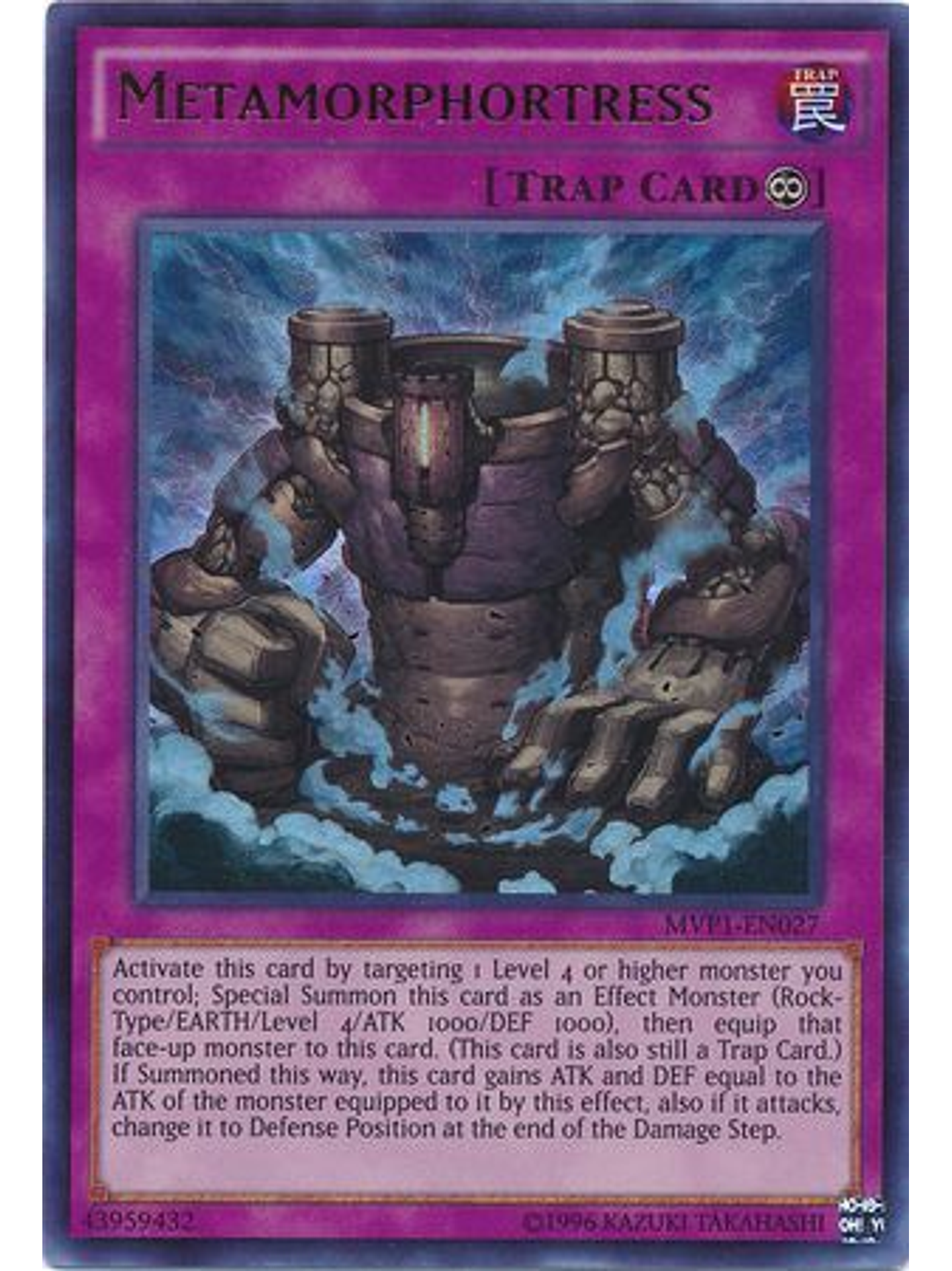 Metamorphortress - MVP1-EN027 - Ultra Rare Unlimited 1