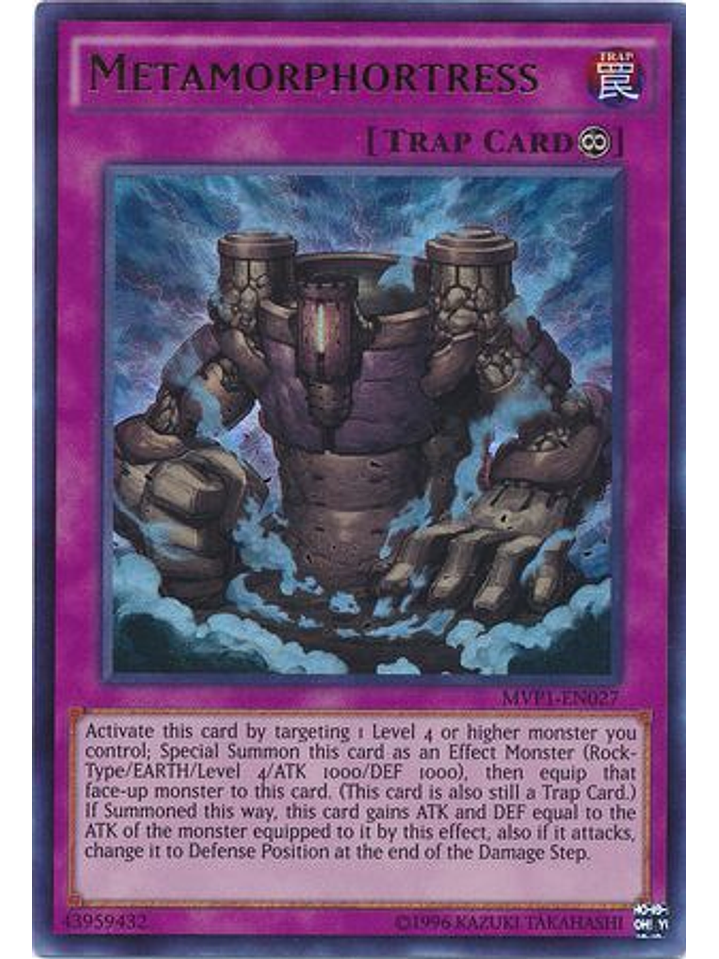 Metamorphortress - MVP1-EN027 - Ultra Rare Unlimited 1