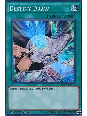 Destiny Draw - DESO-EN014 - Super Rare 1st Edition