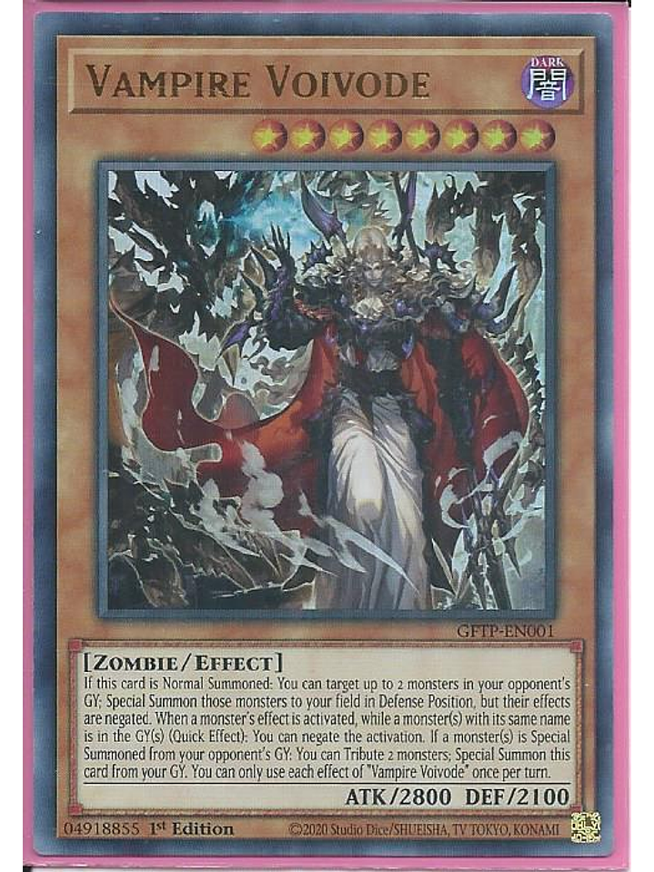 Vampire Voivode - GFTP-EN001 - Ultra Rare 1st Edition 1