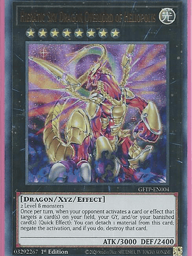 Hieratic Sky Dragon Overlord of Heliopolis - GFTP-EN004 - Ultra Rare 1st Edition