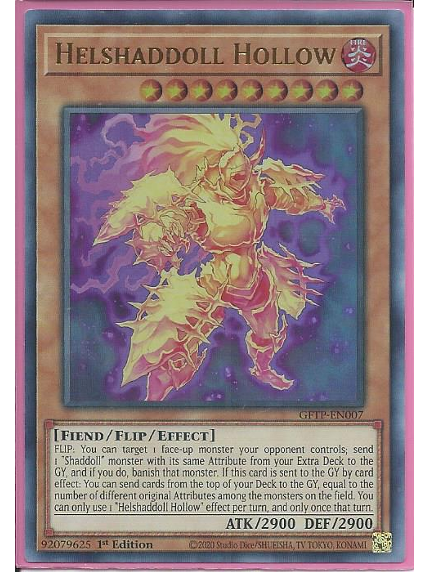 Helshaddoll Hollow - GFTP-EN007 - Ultra Rare 1st Edition 1