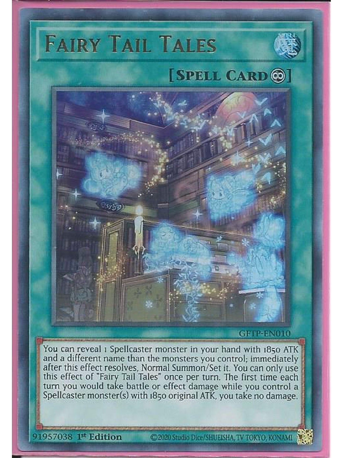 Fairy Tail Tales - GFTP-EN010 - Ultra Rare 1st Edition 1